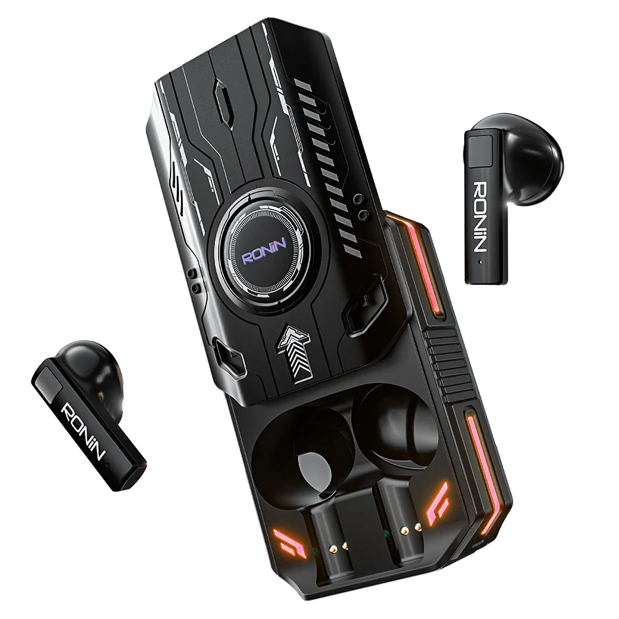 Dominator Earbuds 40ms Ultra Low Latency | Gaming Buds | Swoosh Sound | Metallic Build