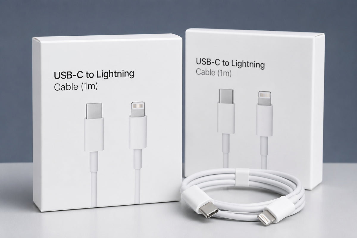 Apple USB-C to Lightning Cable 1m Fast Charging | Lightning Connector | 1 Metre | iPhone & iPad Compatible