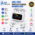 ANC/ENC Wireless Earbuds with Smart Touch Screen Noise Reduction | Bluetooth 5.3 | Touch Control | HD Calls